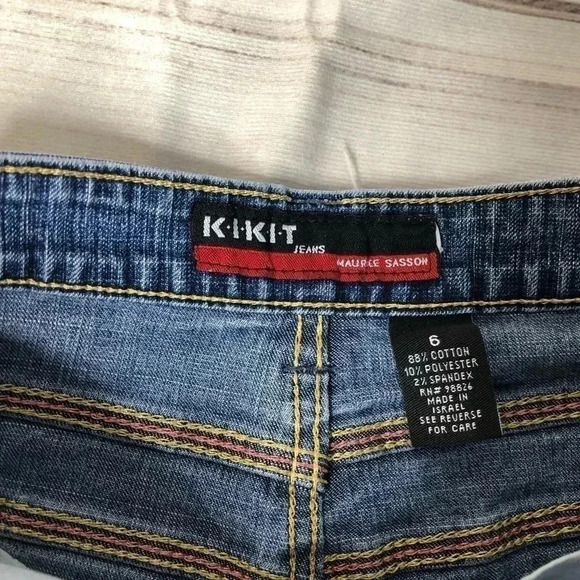 Kikit Denim Blue Jean size 6 - Picture 4 of 9